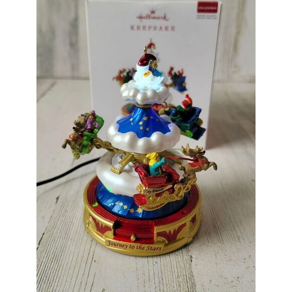 Hallmark Journey to the‎ Stars 2018 Christmas Carnival animated ornament Xmas - Picture 3 of 7